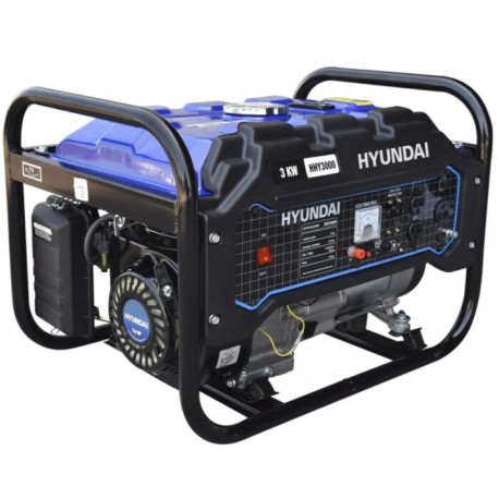 Hyundai HHY3000 Generador  3000 watts  7.5 Hp