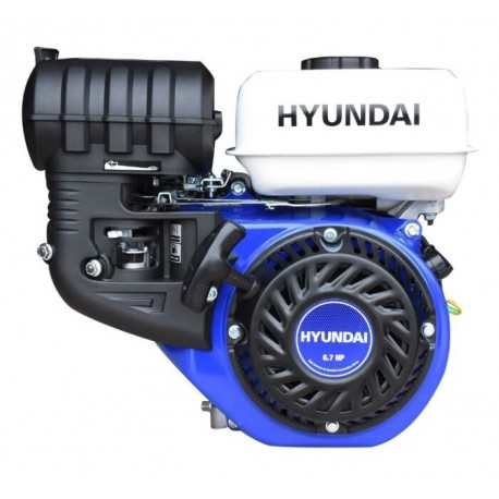 Hyundai HYGE670 Motor a gasolina 4 tiempos 6.7 Hp cigüeñal 3/4" Cuñero 3/16"