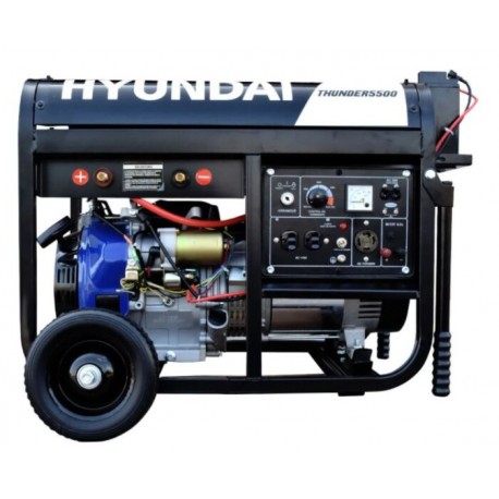 Hyundai THUNDER5500 Generador Soldador con 15 HP 5000W 110V/220V