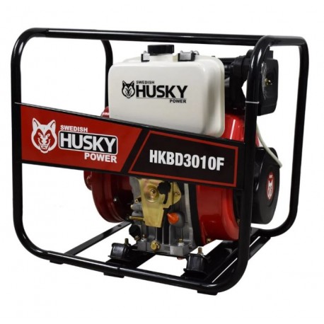 Husky HKBD3010F Motobomba centrífuga con motor diésel 10HP  diámetro 3x3