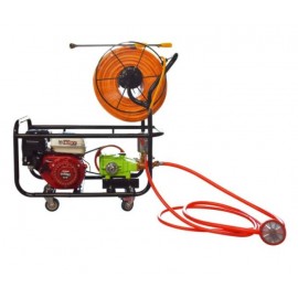 Husky HKF365HK Parihuela fumigadora de pistones  6.5 Hp  y manguera