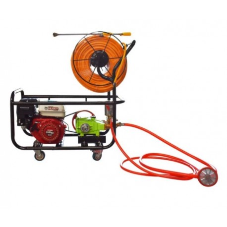 Husky HKF365HK Parihuela fumigadora de pistones  6.5 Hp  y manguera